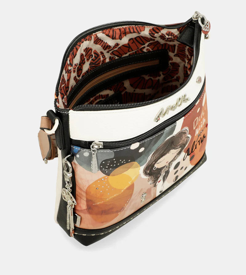 CROSSBODY BAG WITH FRONT POCKET ALMA