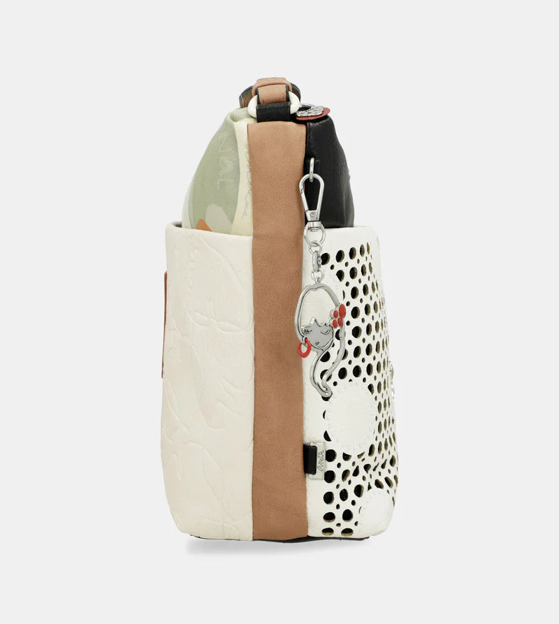 LARGE CROSSBODY BAG WITH FRONT POCKET ALMA