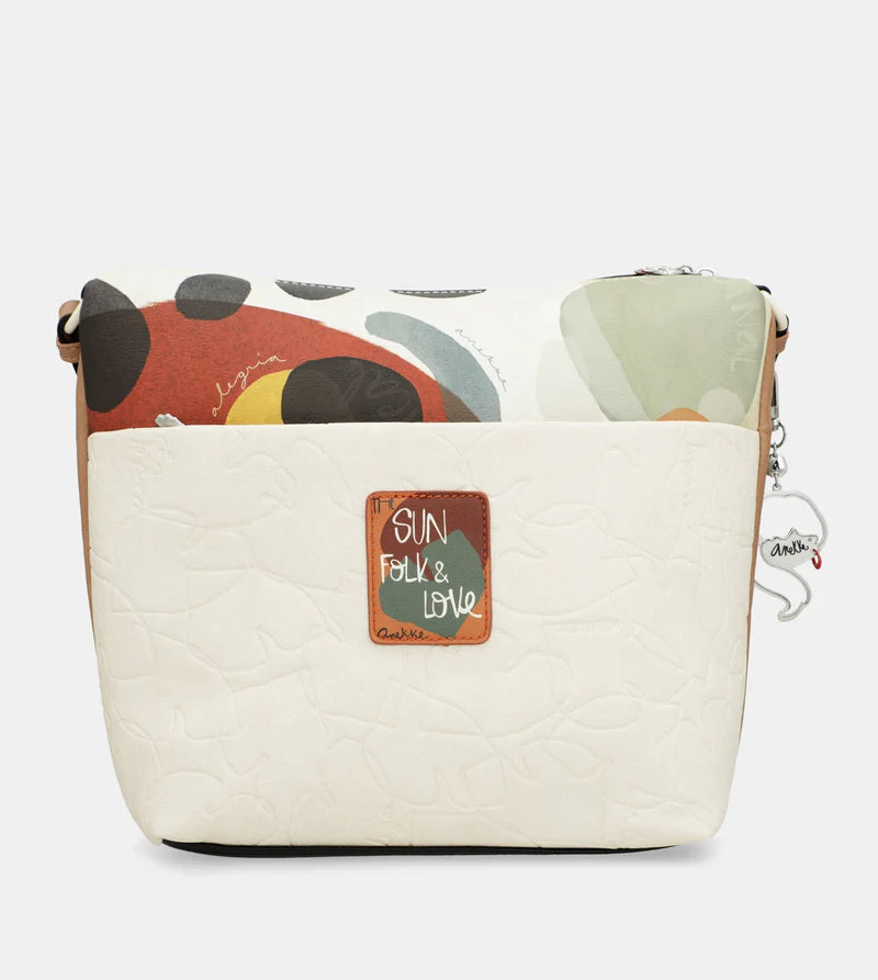 LARGE CROSSBODY BAG WITH FRONT POCKET ALMA
