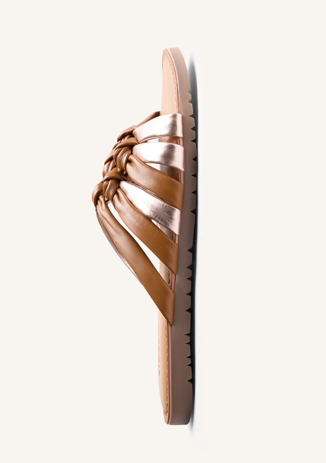 KNOTTED LEATHER SANDALS CALBAYOG