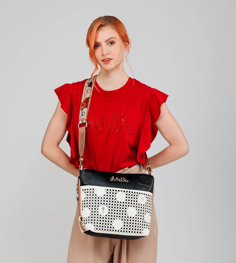 LARGE CROSSBODY BAG WITH FRONT POCKET ALMA
